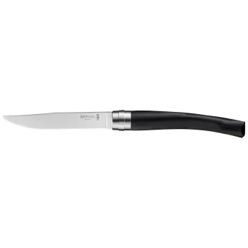 Opinel Set Of 4 Table Chic Steak Knives - Ebony