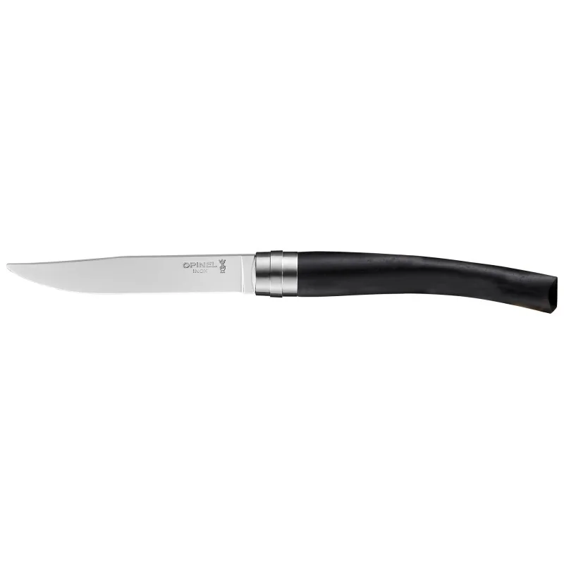 Opinel Set Of 4 Table Chic Steak Knives - Ebony