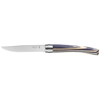 Opinel Set Of 4 Table Chic Steak Knives - Laminated Birch