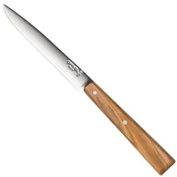 Opinel Bon Appetit Steak Knives - Olive Wood - pack of 12