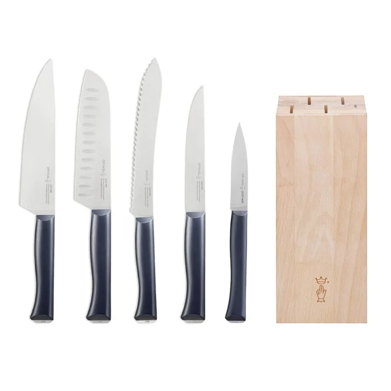 Opinel Intempora 5Pcs. Knife Block Opinel Intempora 5Pcs. Knife Block