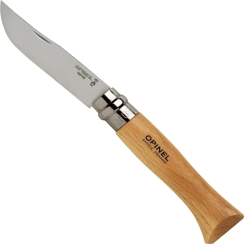 Opinel No.08 Stainless Steel Folding Knife Opinel No.08 Stainless Steel Folding Knife