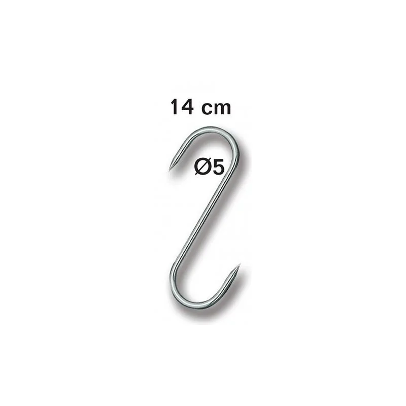 FISCHER Box of 10 Meat Hooks 14 cm -