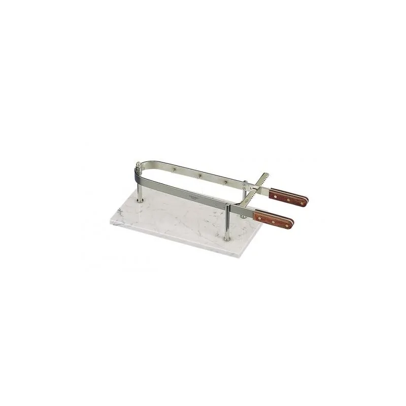 FISCHER Ham Holder With Marble Tray * De Luxe*