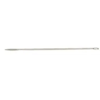 FISCHER Trussing Needle, Straight Stainless Steel L. 25 cm - Card of 25