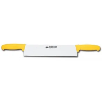 FISCHER Professional Cheese Knife 2 Yellow Handles 33 cm -