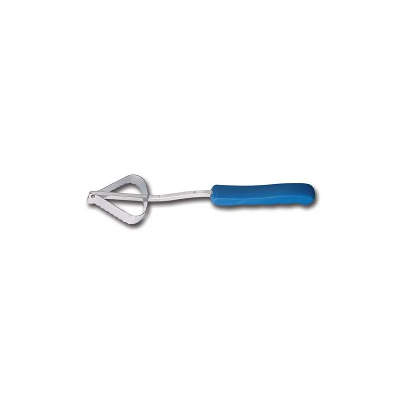 FISCHER Fish Scaler Blue Plastic Handle FISCHER Fish Scaler Blue Plastic Handle