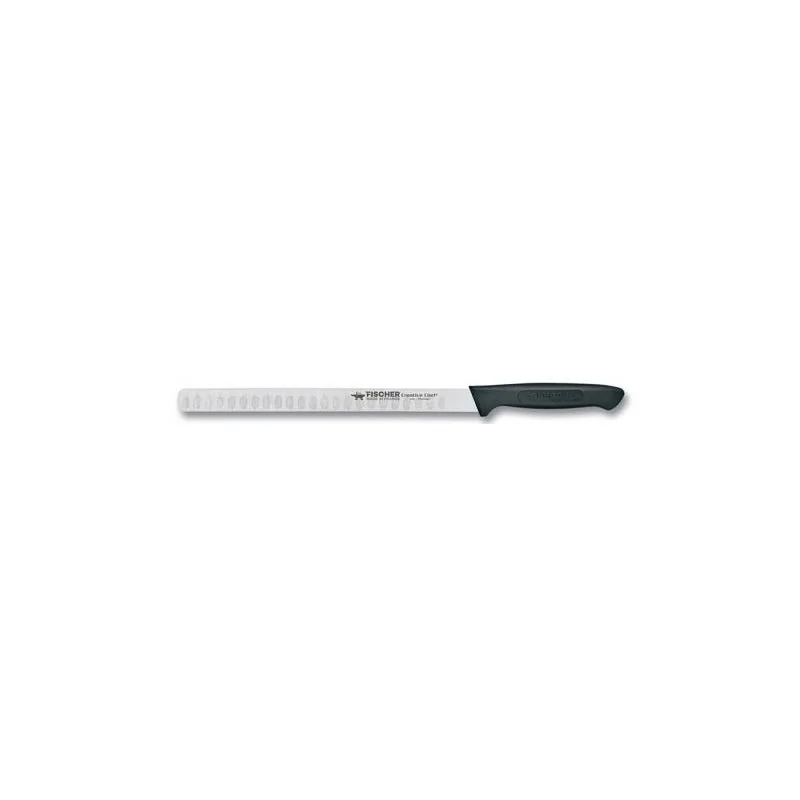 FISCHER CREATIVE CHEF Ham Slicer With Hollow Edge 28 cm - Black Handle