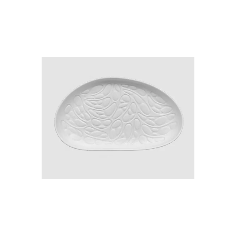 Rex Medium Cellular Pattern Plate - Glazed - 26 x 15 x 2.5 cm - Set of 6 Rex Medium Cellular Pattern Plate - Glazed - 26 x 15 x 2.5 cm - Set of 6
