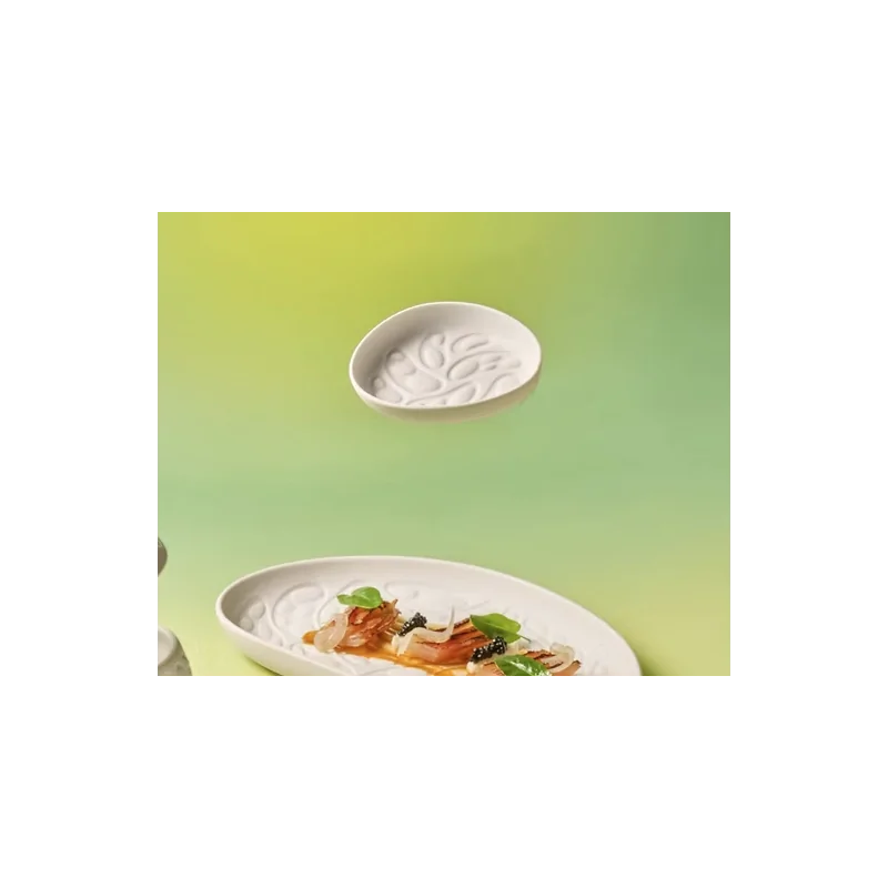 Rex Medium Cellular Pattern Plate - Glazed - 26 x 15 x 2.5 cm - Set of 6 Rex Medium Cellular Pattern Plate - Glazed - 26 x 15 x 2.5 cm - Set of 6