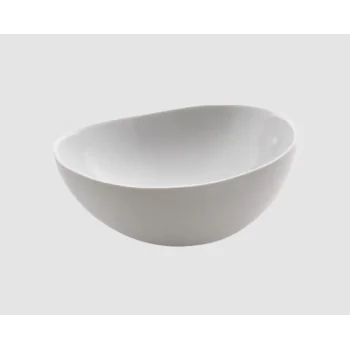Shell Curved Ramen Bowl - Matte - 18.5 x 19.5 x 8.5 cm - Set of 4