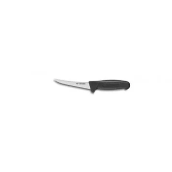 FISCHER PROFINOX Boning Knife Curved Blade 13 cm - Black Handle