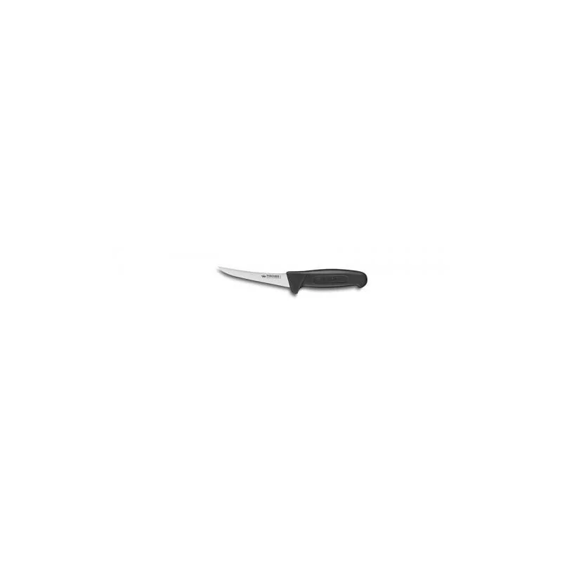 FISCHER PROFINOX Boning Knife Curved Blade 13 cm - Black Handle