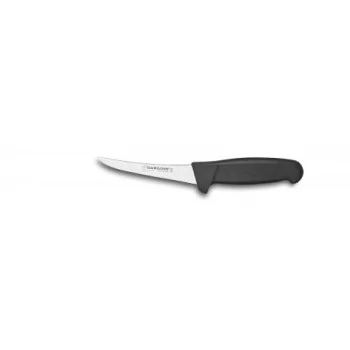 FISCHER PROFINOX Boning Knife Curved Blade 15 cm - Black Handle