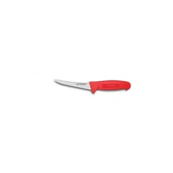 FISCHER PROFINOX Boning Knife Curved Blade 15 cm - Red Handle