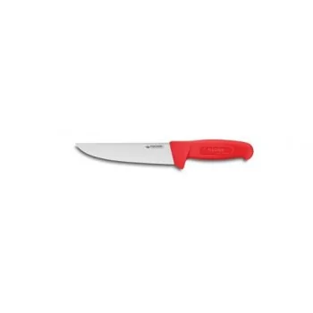 FISCHER PROFINOX Butcher Knife 17 cm - Red Handle