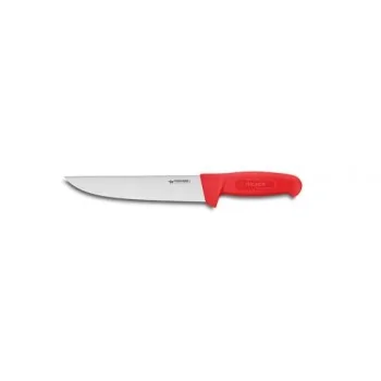 FISCHER PROFINOX Butcher Knife 20 cm - Red Handle