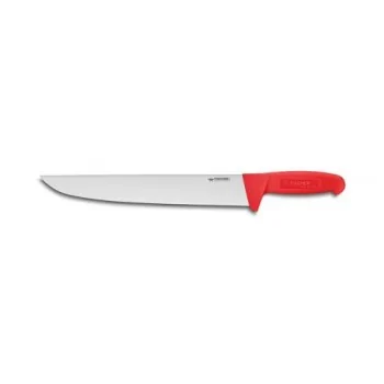 FISCHER PROFINOX Butcher Knife 35 cm - Red Handle
