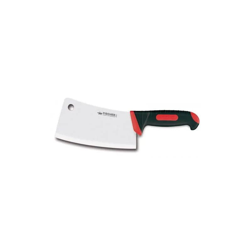 FISCHER Cleaver 22 cm - Black And Red Handle