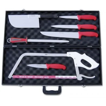 FISCHER Fischer - Bargoin Case Red Handle - 7 Items