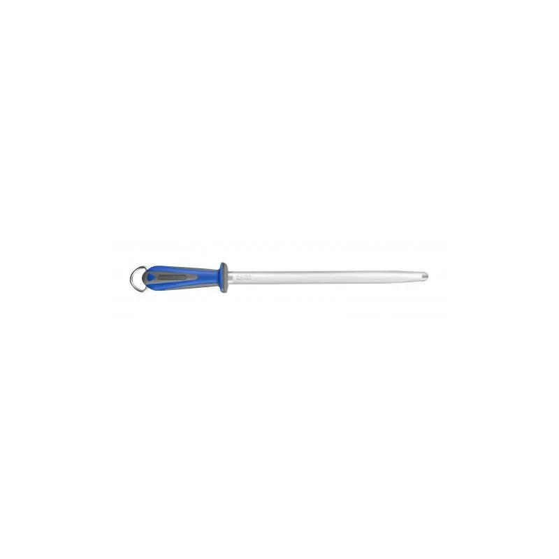 FISCHER Sharpening Oval Steel 30 cm - Dual Material Handle Blue FISCHER Sharpening Oval Steel 30 cm - Dual Material Handle Blue