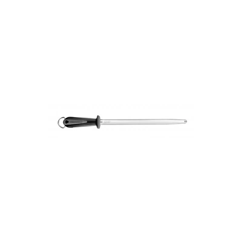 FISCHER Sharpening Oval Steel 30 cm - Dual Material Handle Black FISCHER Sharpening Oval Steel 30 cm - Dual Material Handle Black