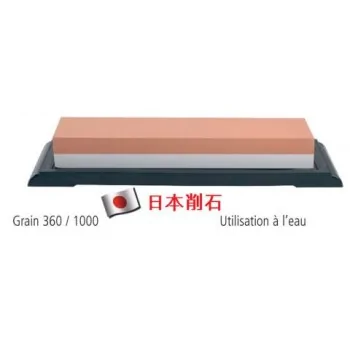 FISCHER Japanese Whetstone With Rubber Base