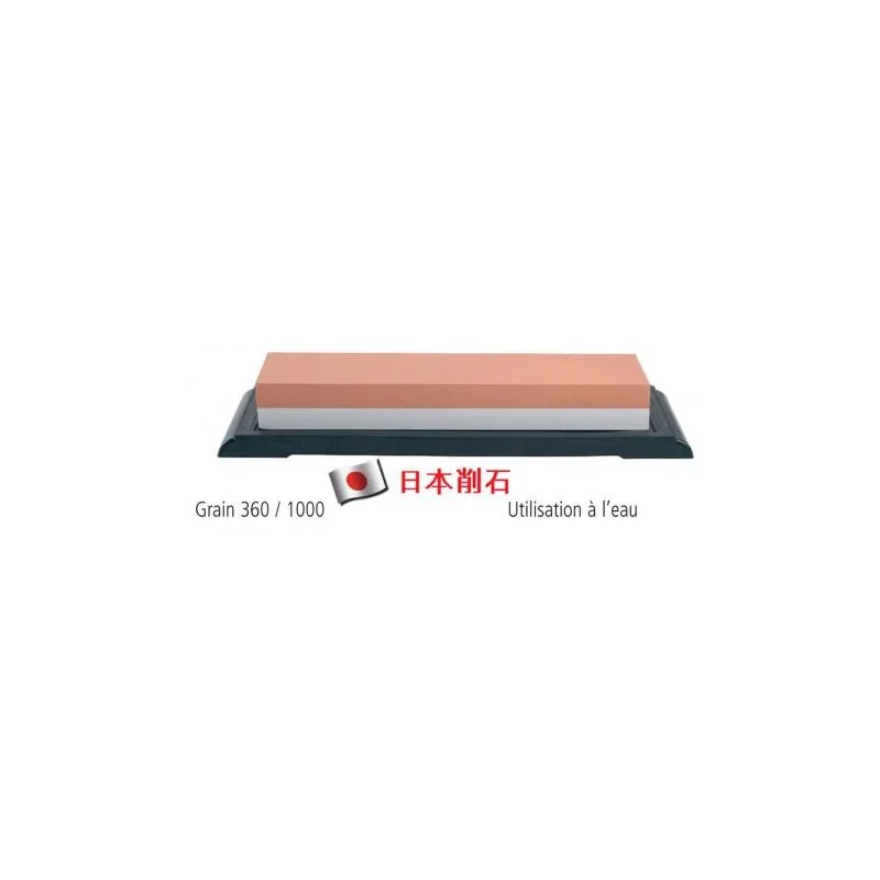 FISCHER Japanese Whetstone With Rubber Base FISCHER Japanese Whetstone With Rubber Base