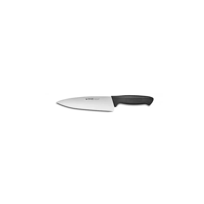 FISCHER CREATIVE CHEF Chef'S Knife 20 cm - Black Handle - Large Blade