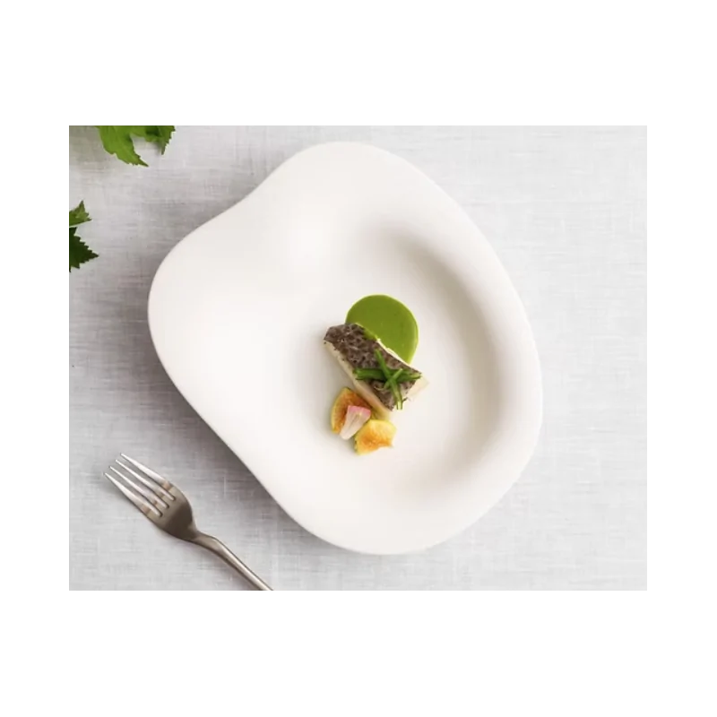 Jelly Organic Super Deep Bowl - Glazed - 25.5 x 21.5 x 5.5 cm - Set of 4
