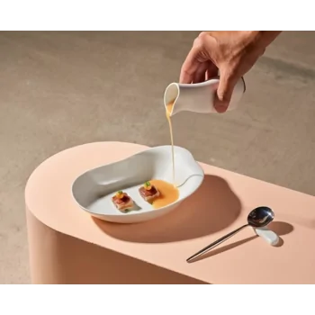Jelly Organic Deep Bowl - Matte - 21 x 15.5 x 5 cm - Set of 6