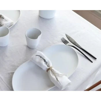 Jelly Elongated Organic Platter - Glazed - 37.5 x 19 x 2 cm - Set of 4