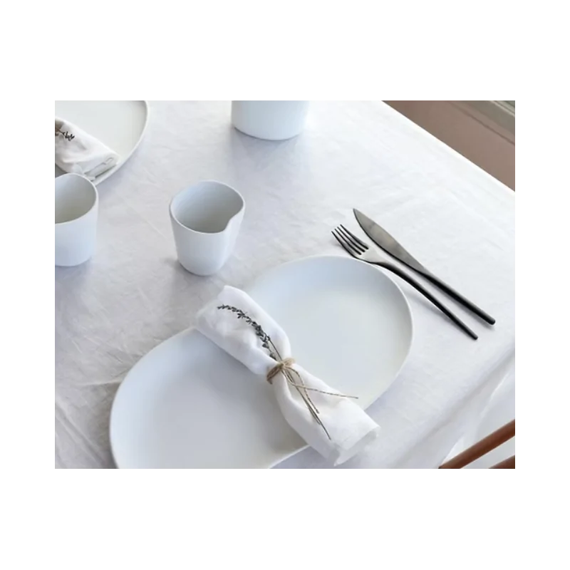 Jelly Elongated Organic Platter - Glazed - 37.5 x 19 x 2 cm - Set of 4