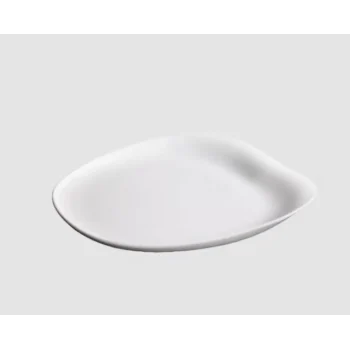 Jelly Organic Dinner Plate - Glazed - 29 x 23 x 2 cm - Set of 4