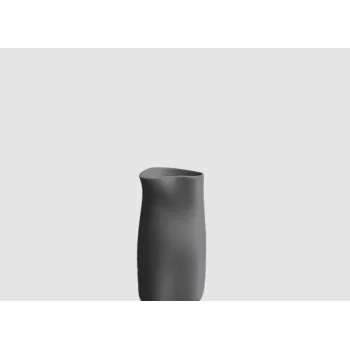 Jelly Organic Super Mini Jar - Black - 5 x 4.5 x 7.5 cm - Set of 12