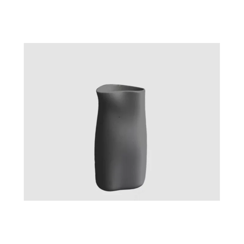 Jelly Organic Medium Jar - Black - 7.5 x 6 x 16.5 cm - Set of 4