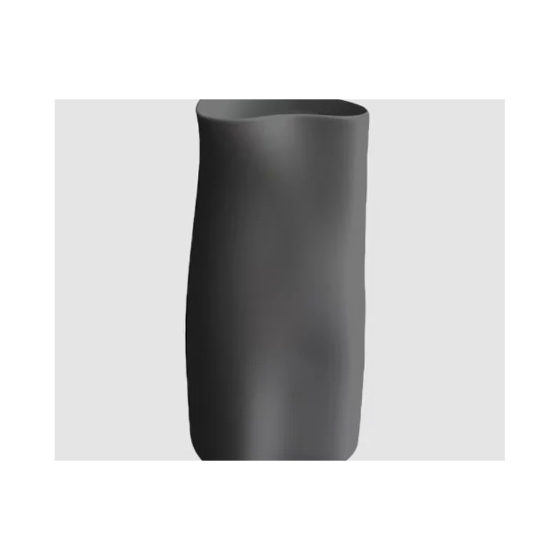 Jelly Organic Large Jar - Black - 11 x 9 x 22 cm - Set of 4