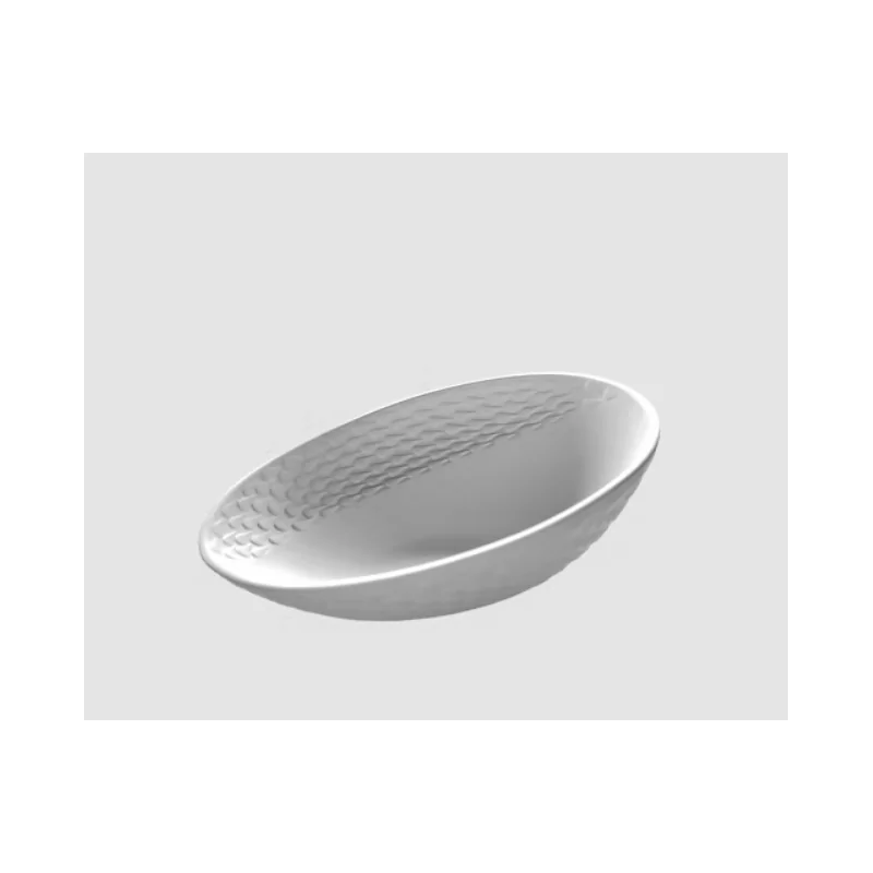 Tears Large Artisanal Textured Bowl - 18.5 x 14.5 x 7 cm - Set of 4