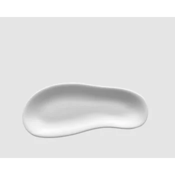 Tears Single Textured Serving Platter - 26 x 12 x 2 cm - Set of 6