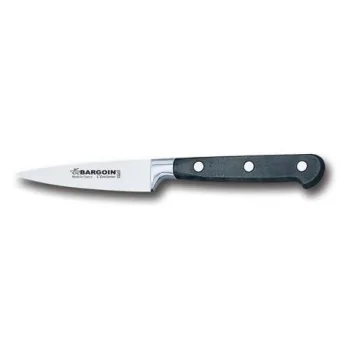 FISCHER BBR Bbr Leather Case 6 Steak Knives Wooden Handle