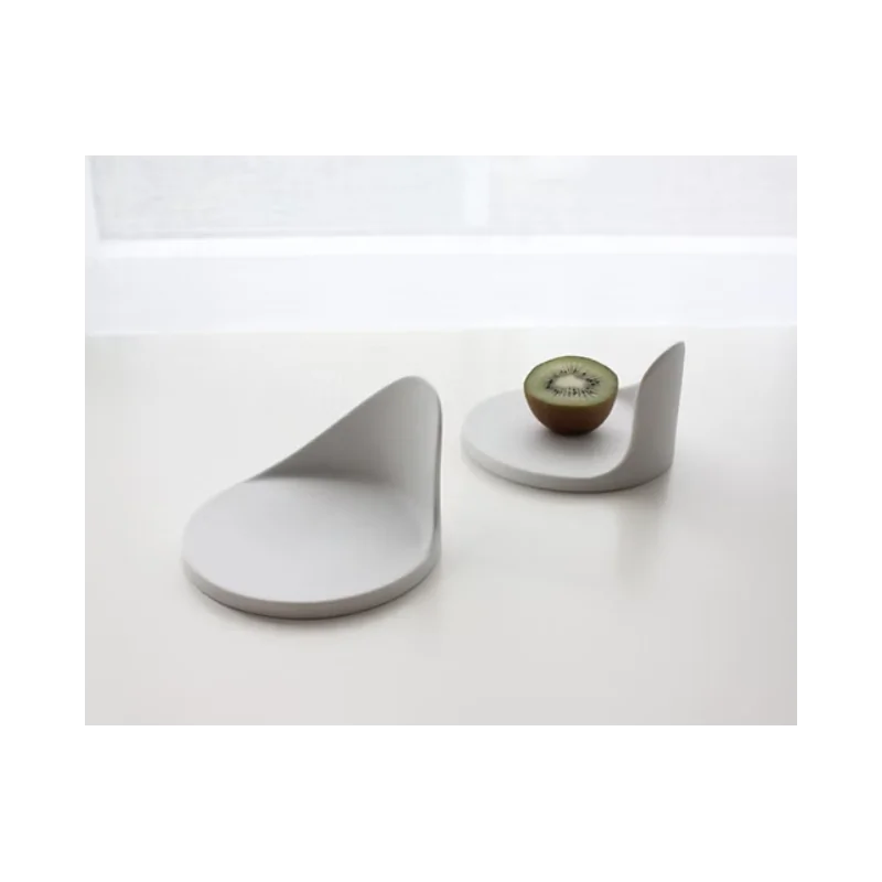 Gochi Medium Plate with Wing - 12.5 x 7.5 cm - Set of 6