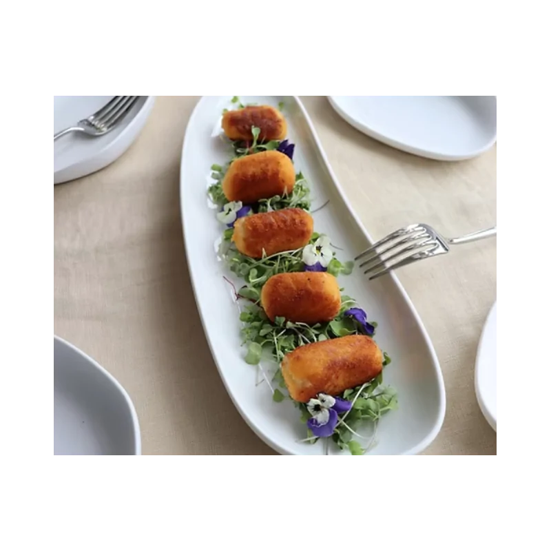 Yayoi Nature-Inspired Serving Board - 33.5 x 12 x 3.5 cm - Set of 4