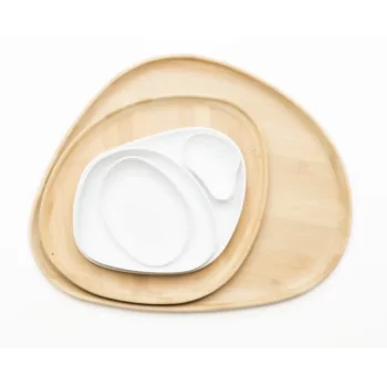 Yayoi Nature-Inspired Small Catering Tray - 31 x 29 x 2.5 cm