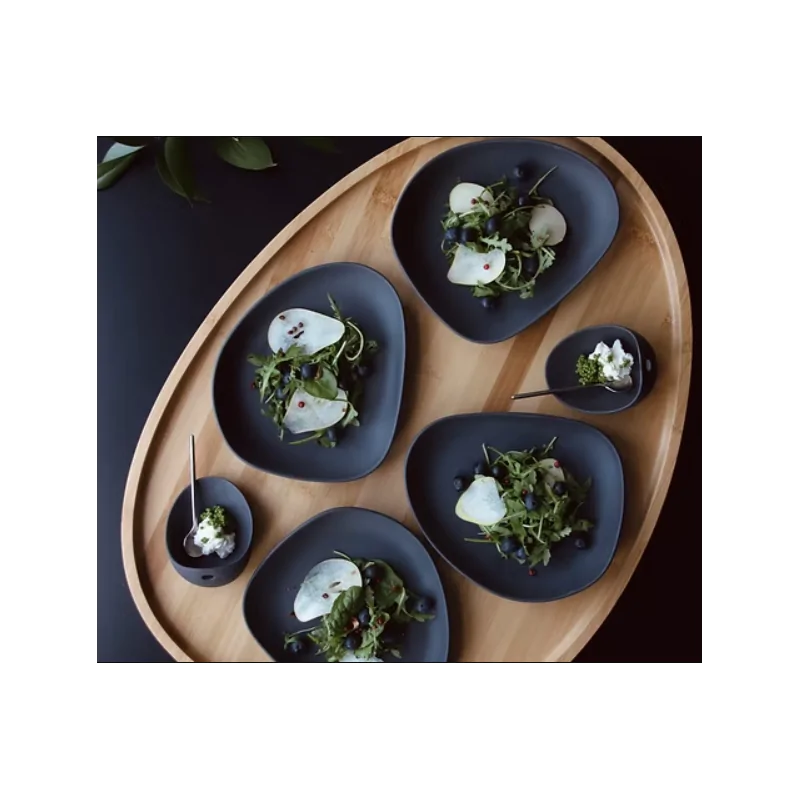 Yayoi Nature-Inspired XL Catering Tray - 60 x 45 x 2.5 cm