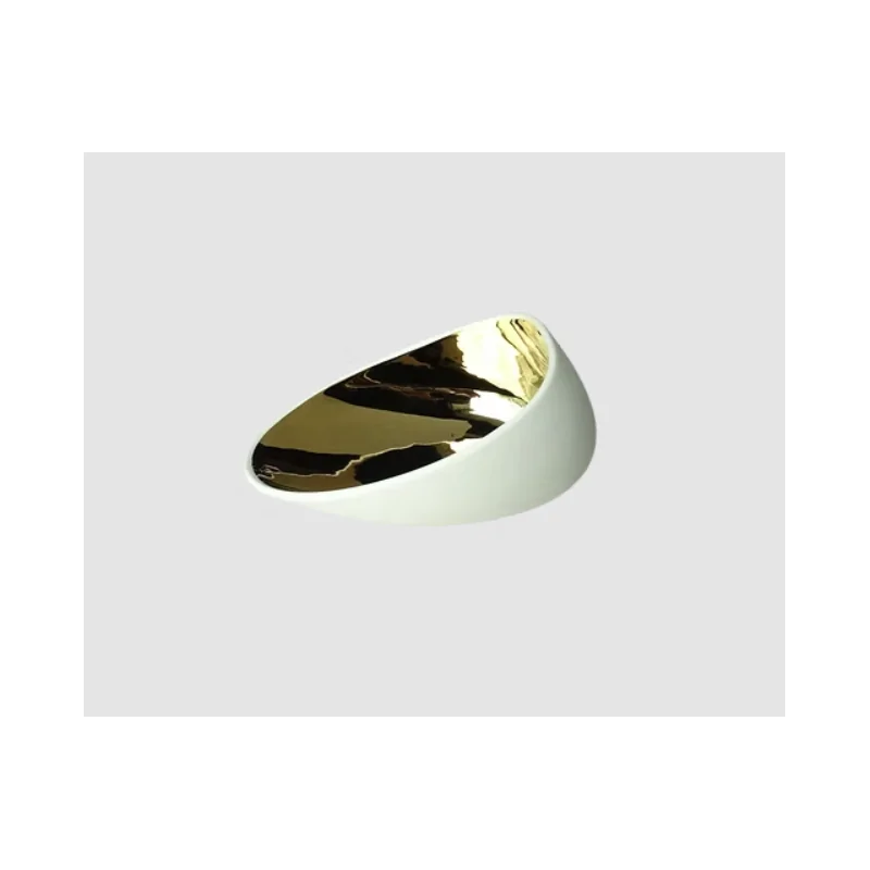 Jomon Mini Textured Shell Bowl - Gold - 10 x 8 x 5 cm - Set of 6
