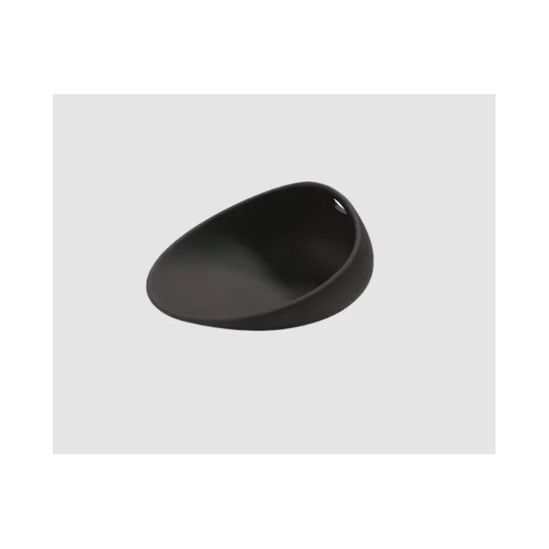 Jomon Mini Textured Shell Bowl - Matte Black - 10 x 8 x 5 cm - Set of 6