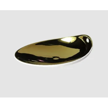 Jomon Small Textured Shell Bowl - Gold - 14 x 11 x 4 cm - Set of 4