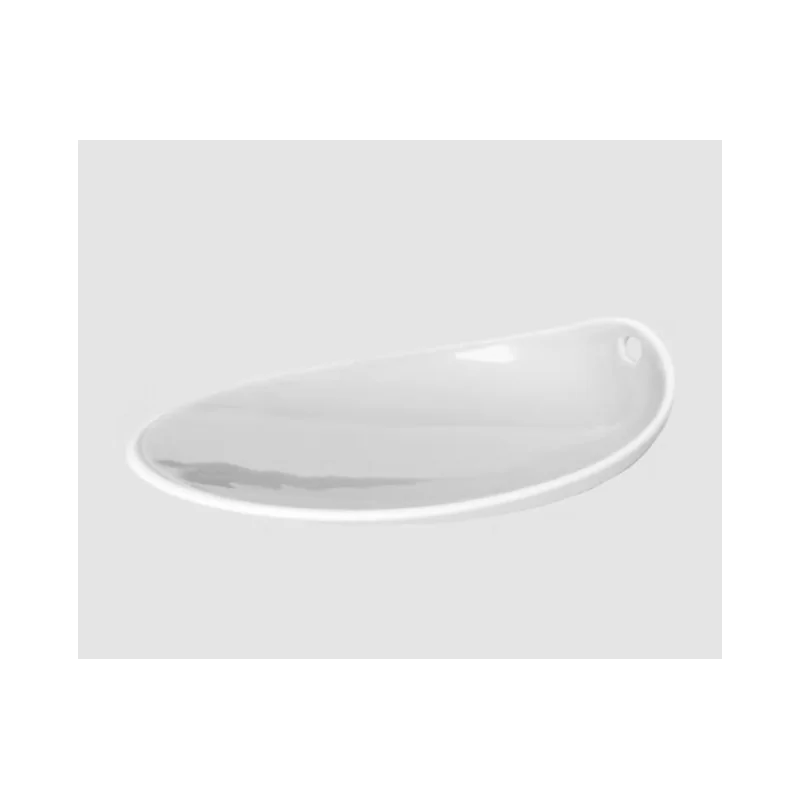 Jomon Small Textured Shell Bowl - White - 14 x 11 x 4 cm - Set of 4