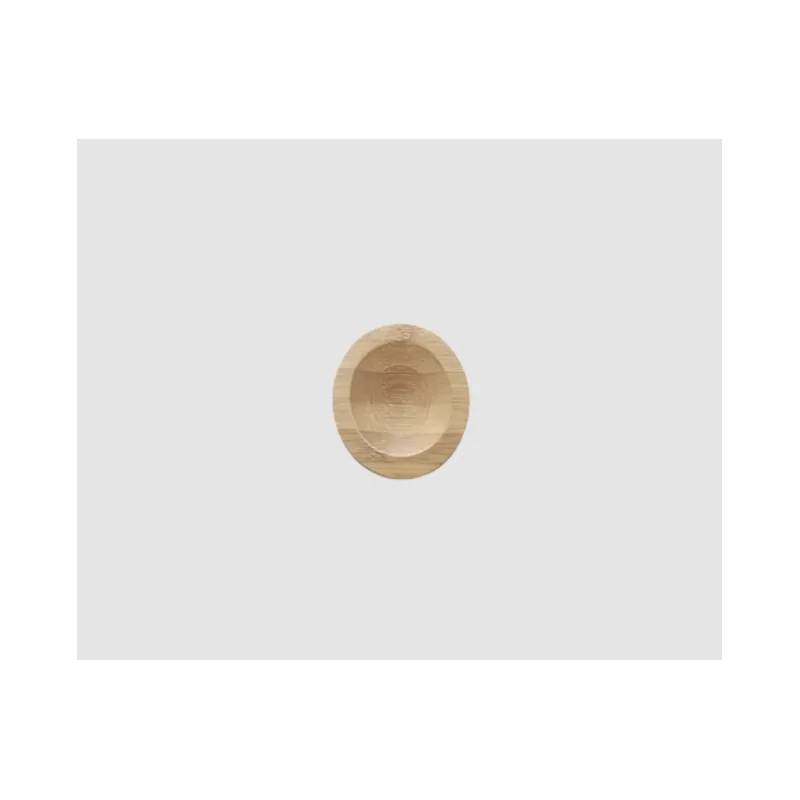 Jomon Petite Bamboo Serving Board Saucer - 7 x 8 x 1 cm - Set of 2 Jomon Petite Bamboo Serving Board Saucer - 7 x 8 x 1 cm - Set of 2