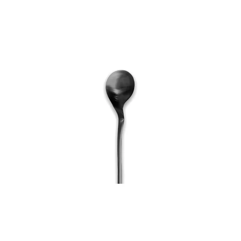 Rama Premium Black Titanium Spoon - 21 x 4.5 x 2 cm - Set of 12